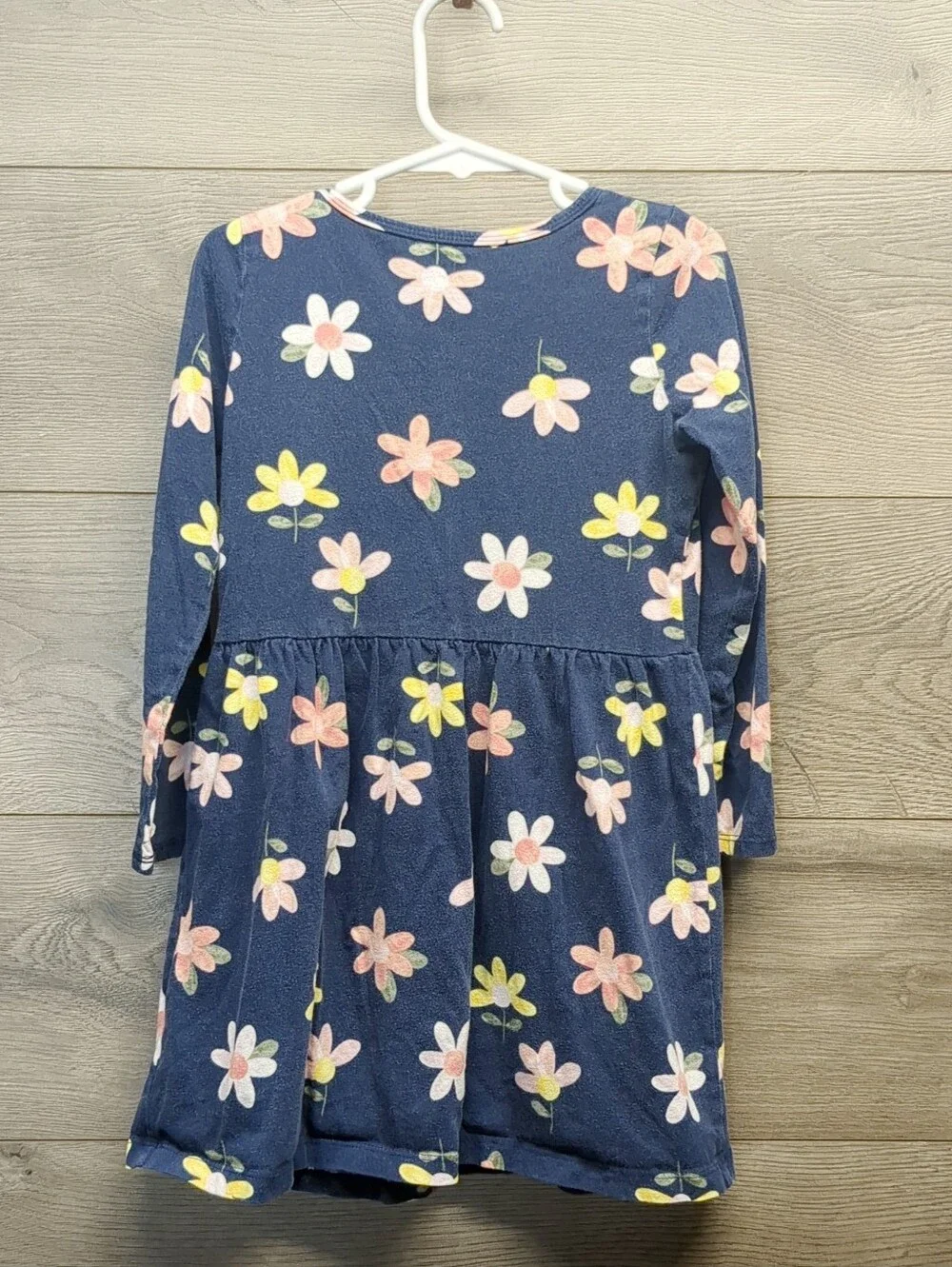 Carter's Kids Floral Long Sleeve Dress Girls Size 6